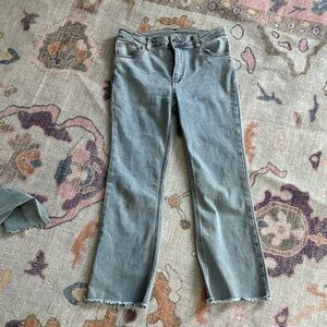 Entro Women's Straight Leg Gray Jeans